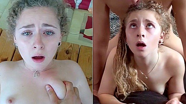 Девушка вздыхает от интенсивного проникновения