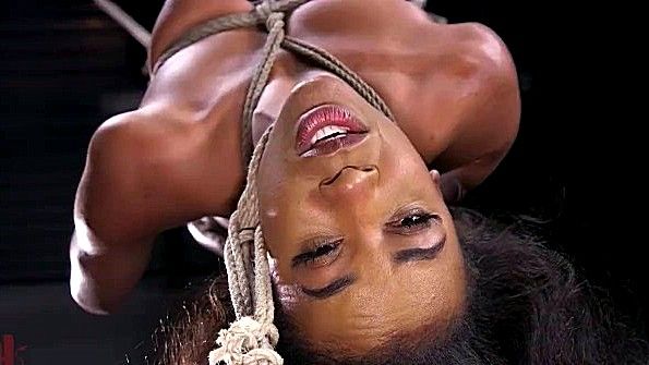 Татуированная парочка жестко трахает домработницу